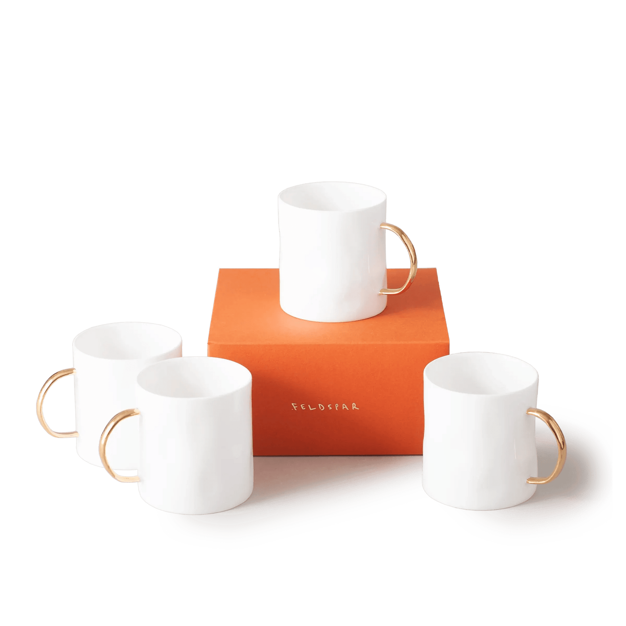 Set of Four 7oz Coffee Mugs