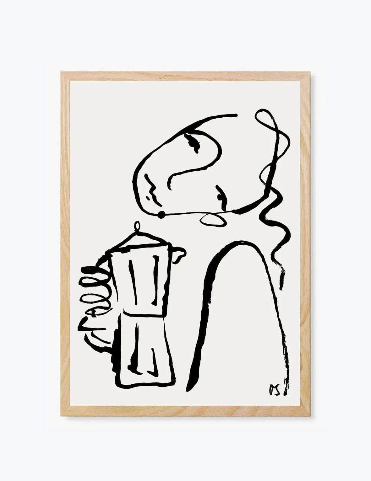 Coffee Art Print