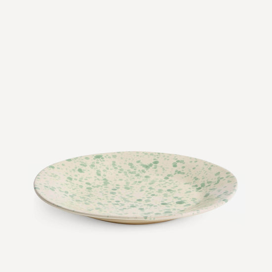 Load image into Gallery viewer, Shallow Serving Bowl Pistachio

