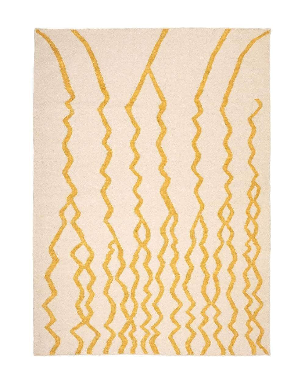 Barba Rug in Mustard Yellow