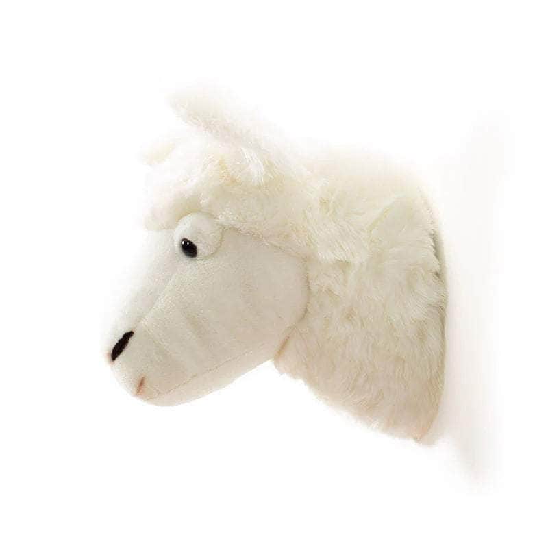 Lily the Llama Wall Mounted Plush Head