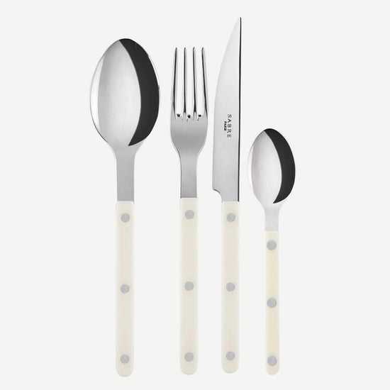 Bistrot 4 pc Cutlery Set | Ivory