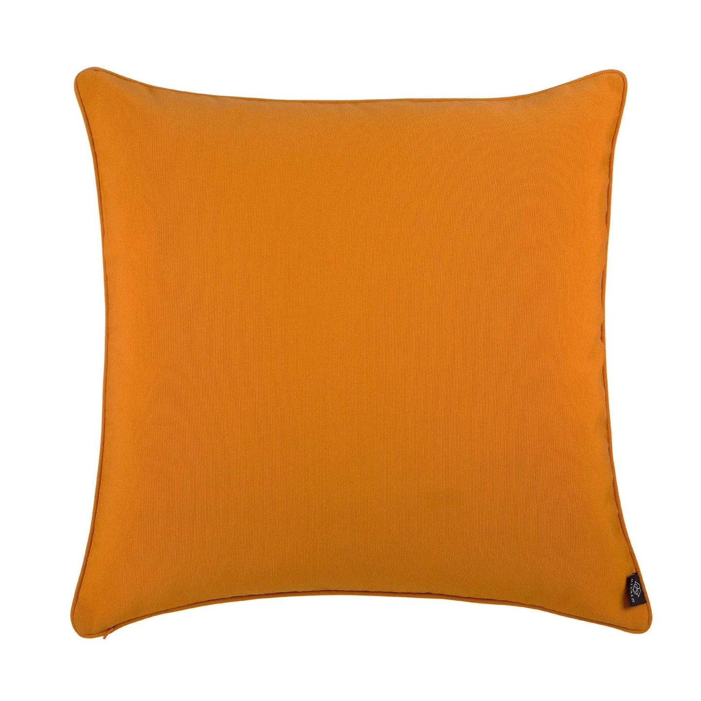 Load image into Gallery viewer, Silk Twill Orange &amp;amp; Green Chinese Knot Print Xanadu Jade Cushion
