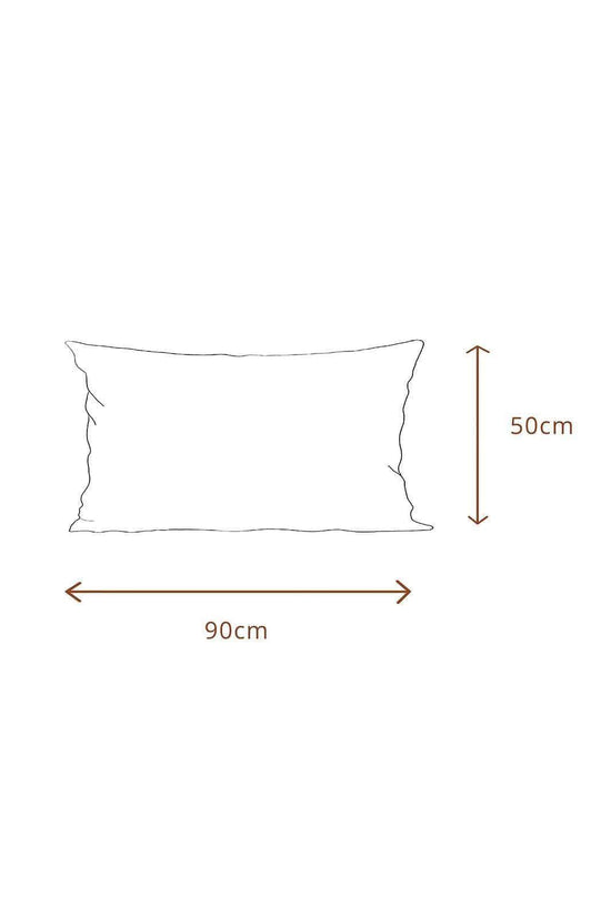 The Ruffled Casita Linen Pillowslips Set in white