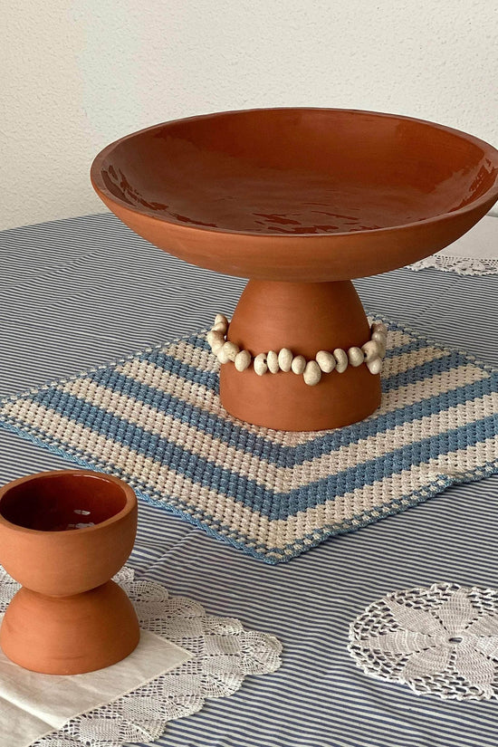 Joan Terracotta Leche Beaded