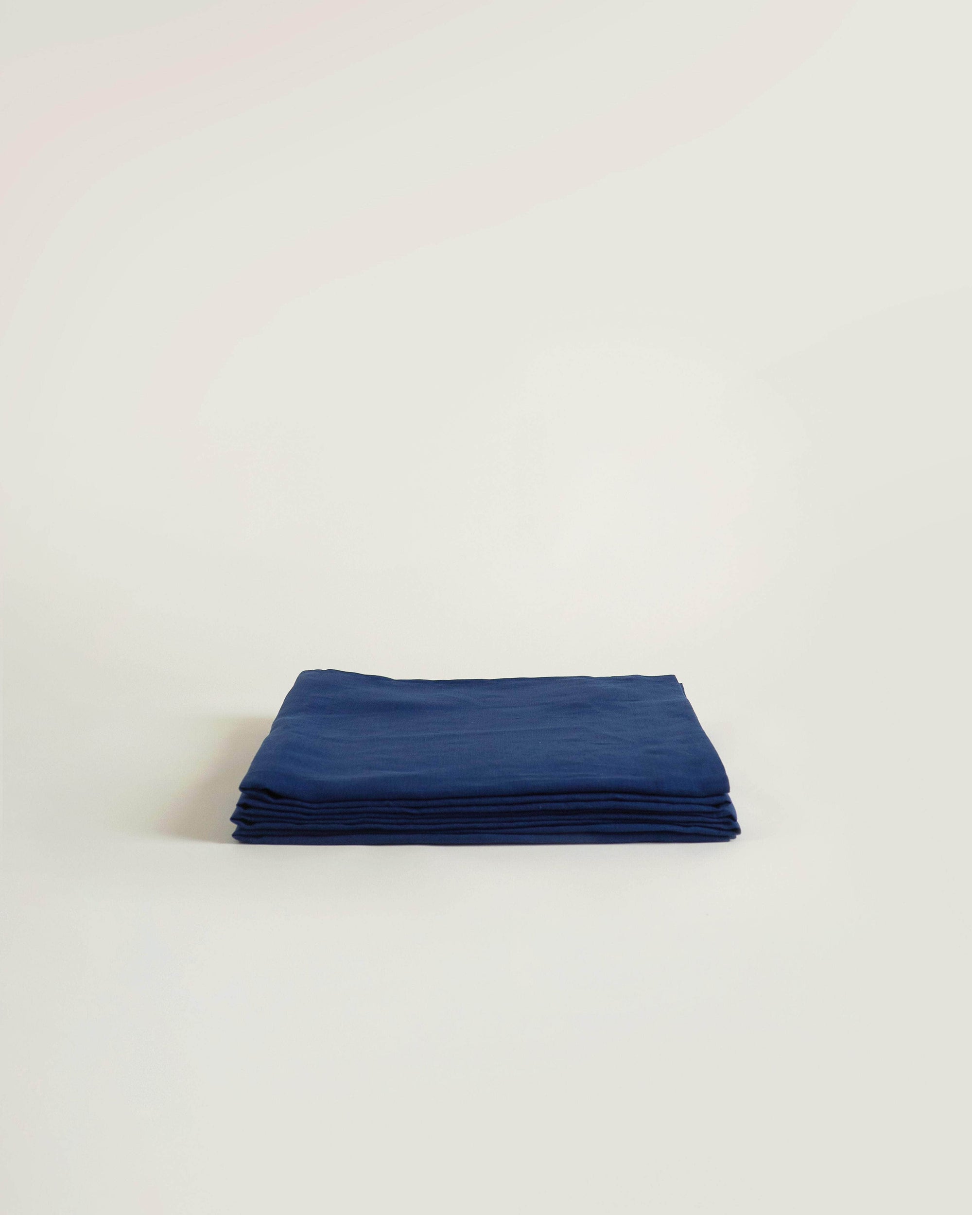 Hemp Flat Sheet Midnight Blue