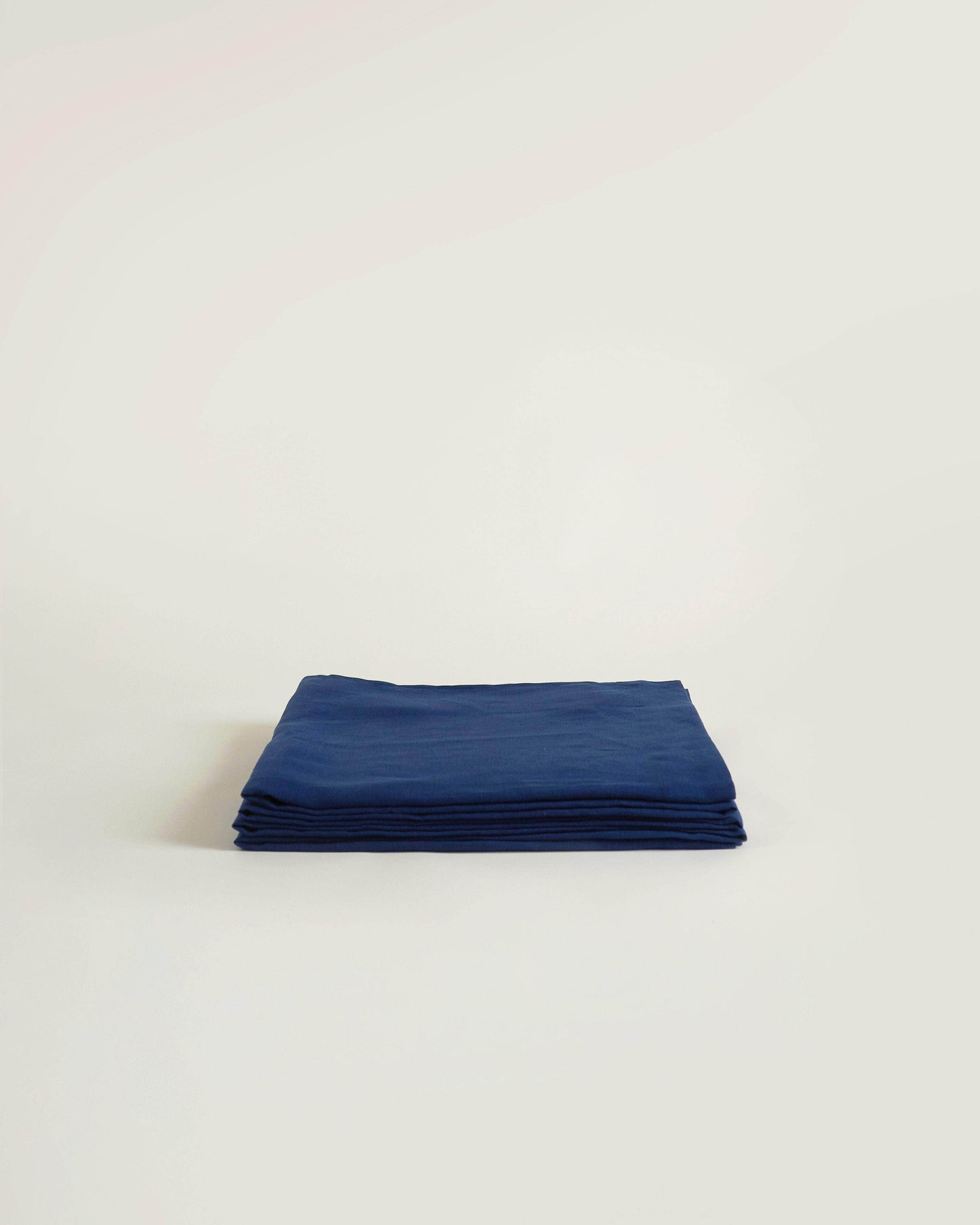 Load image into Gallery viewer, Hemp Flat Sheet Midnight Blue
