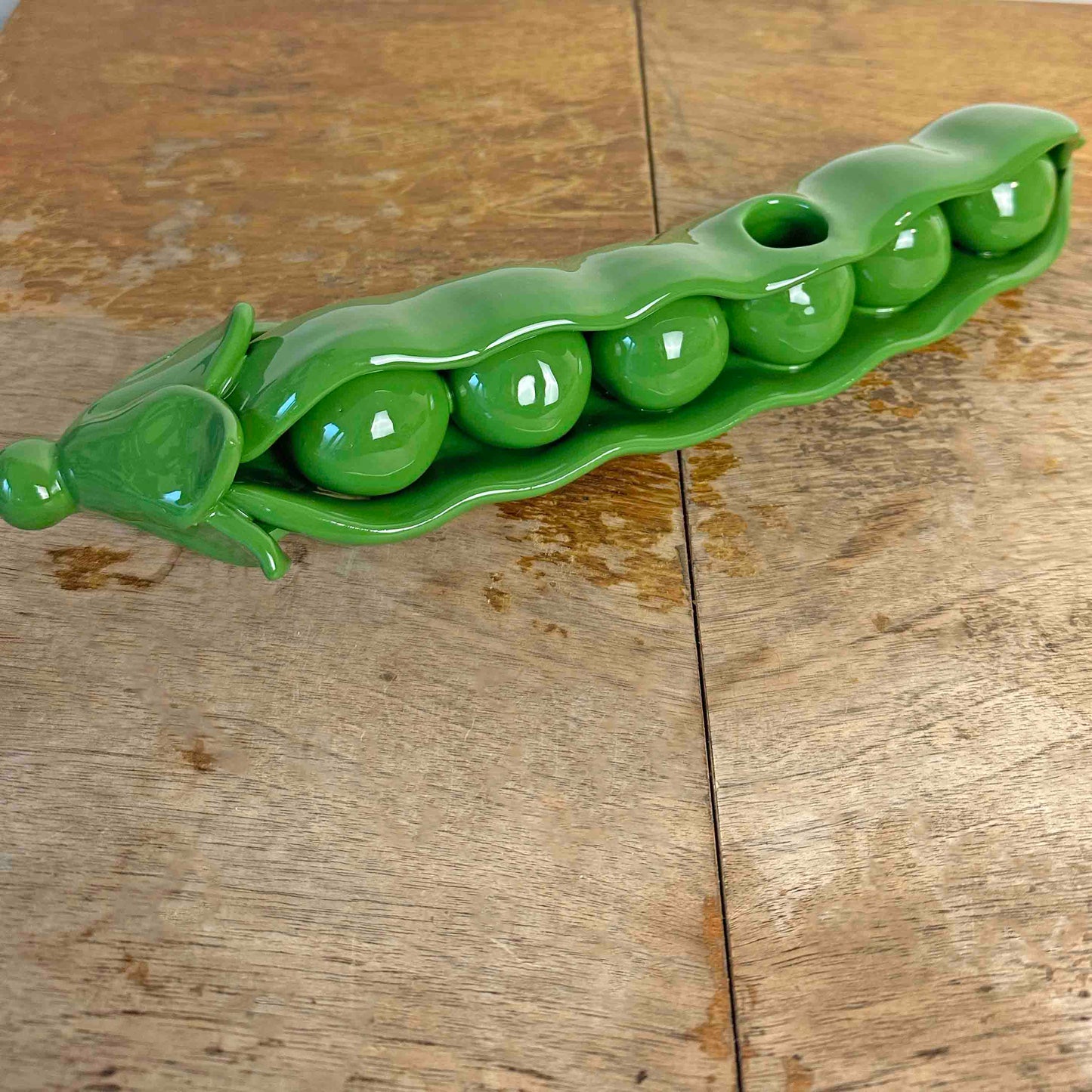 Giant Pea Candlestick Holder