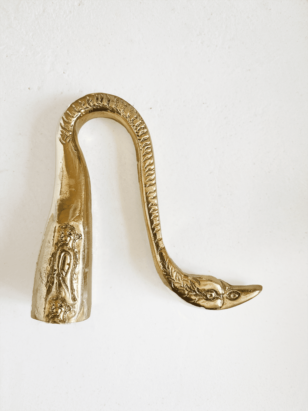 Brass Shepherd’s Hook Candle Snuffer Objet