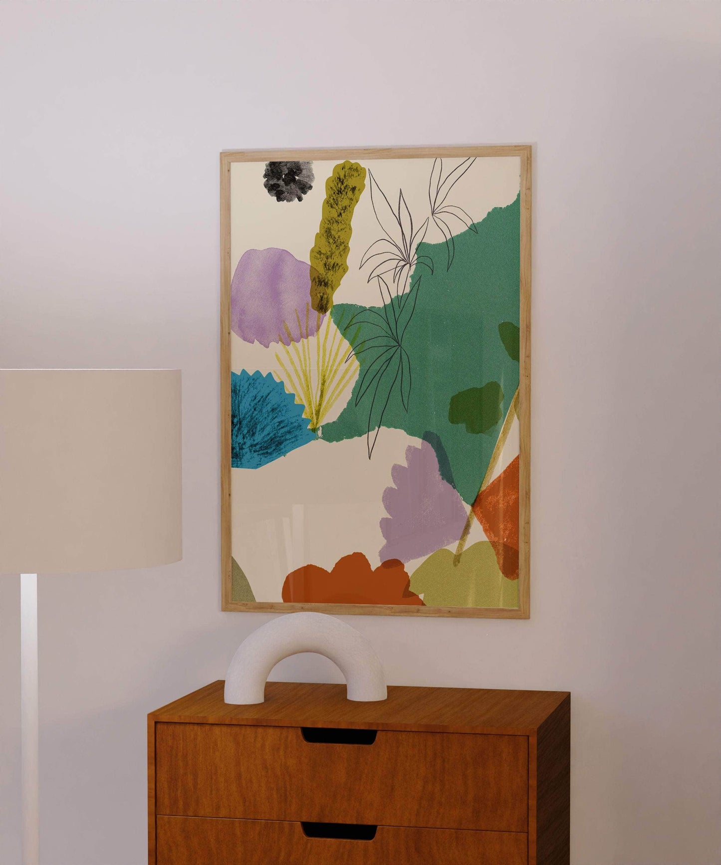 Abstract Garden | Wall Art