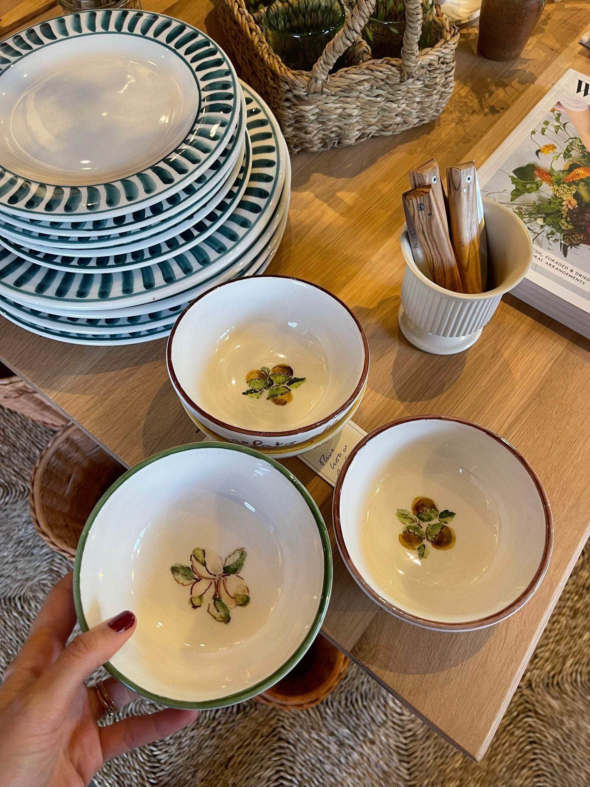 Ceramic Ice-Cream Bowls | Set Of 4