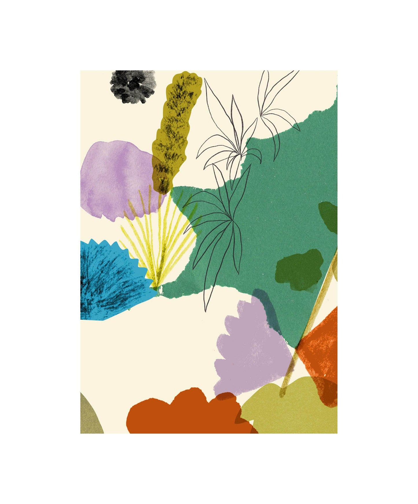 Abstract Garden | Wall Art