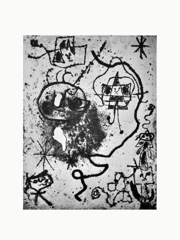 Joan Miro: His Graphic Work First Edition Book 1958