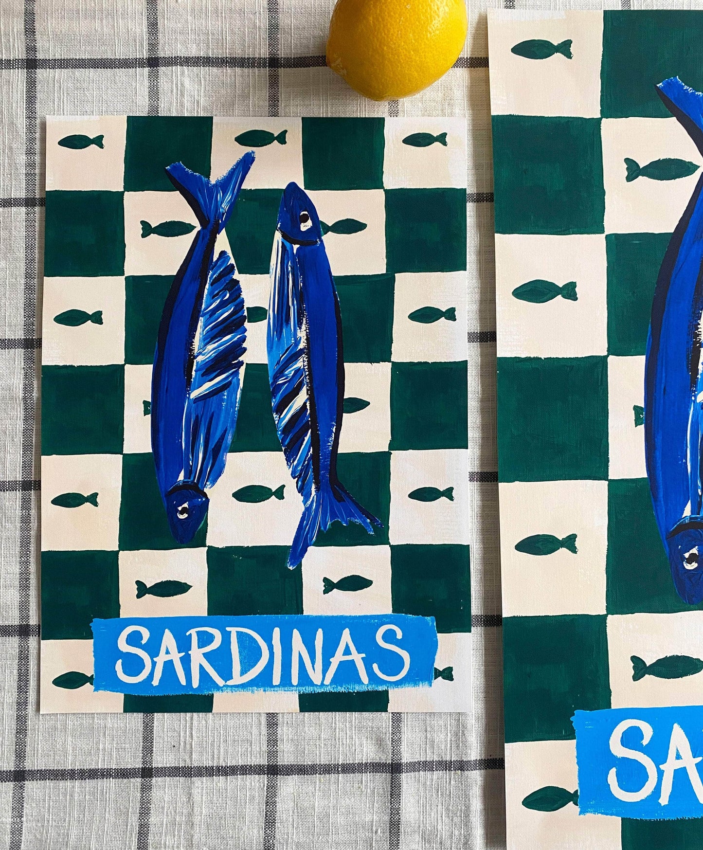 Sardinas Art Print
