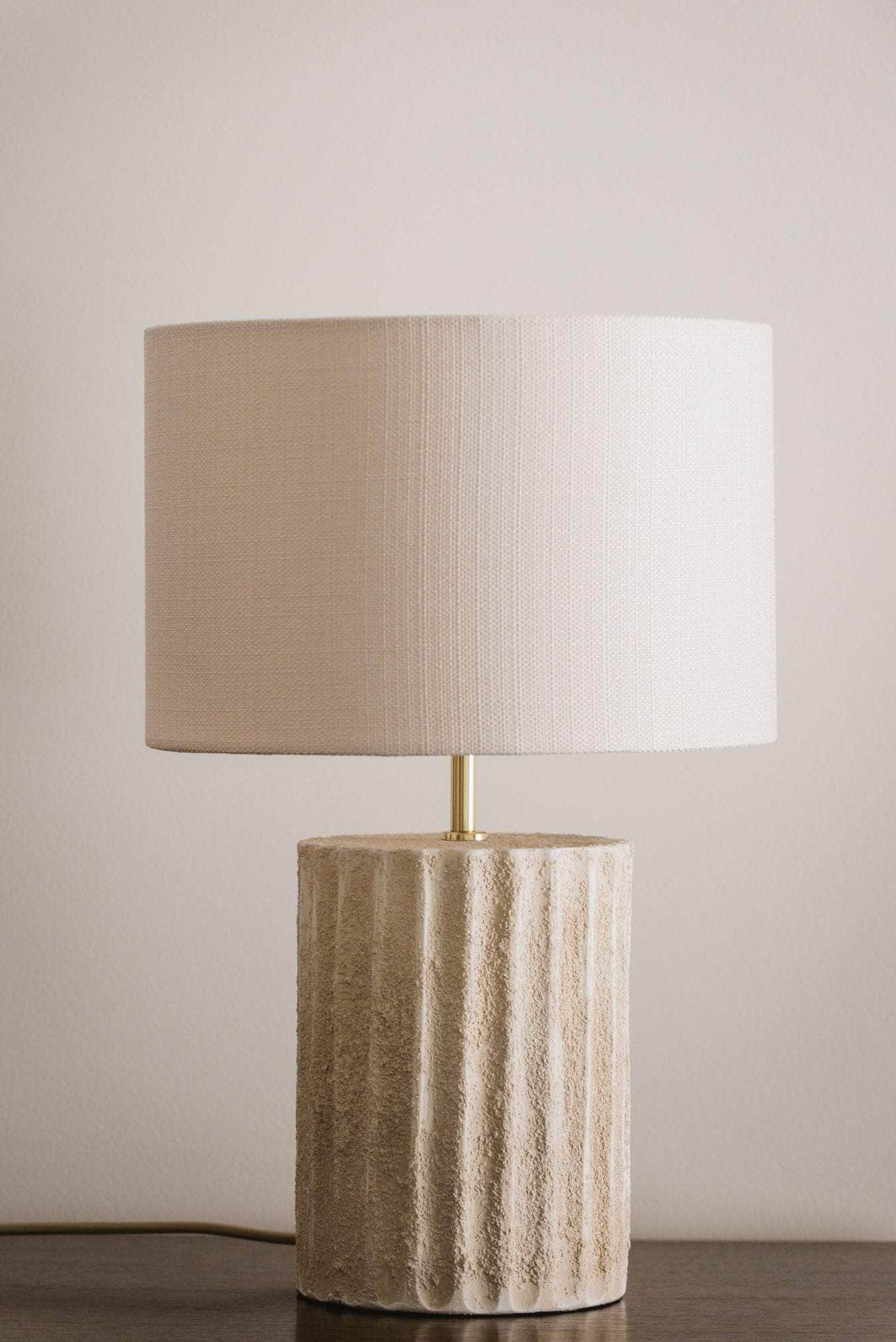 Bej Table Lamp