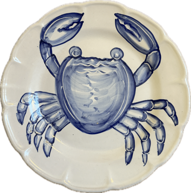 Blue Crab Dining Plate