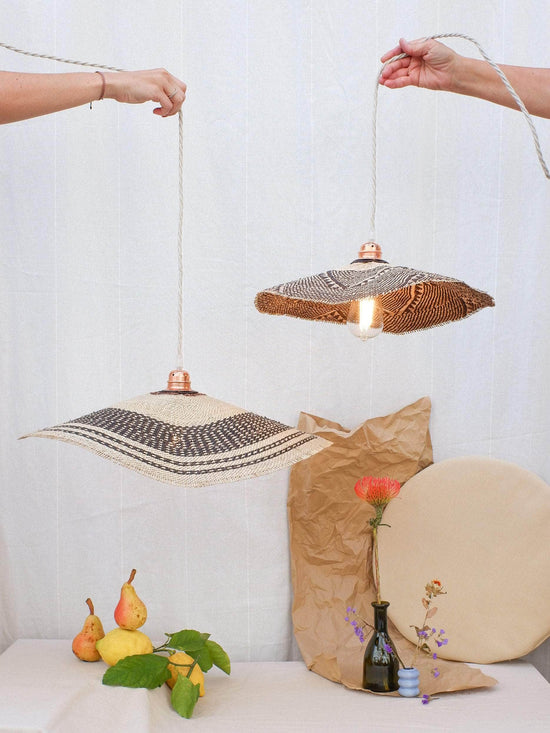 Wimbi Lampshade from South Africa - Medium