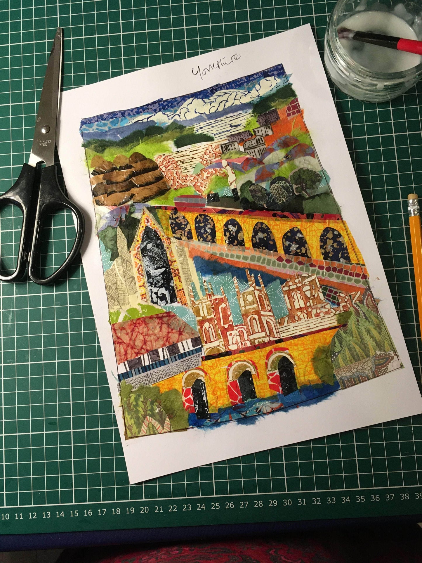 Yorkshire Papershade Lampshade
