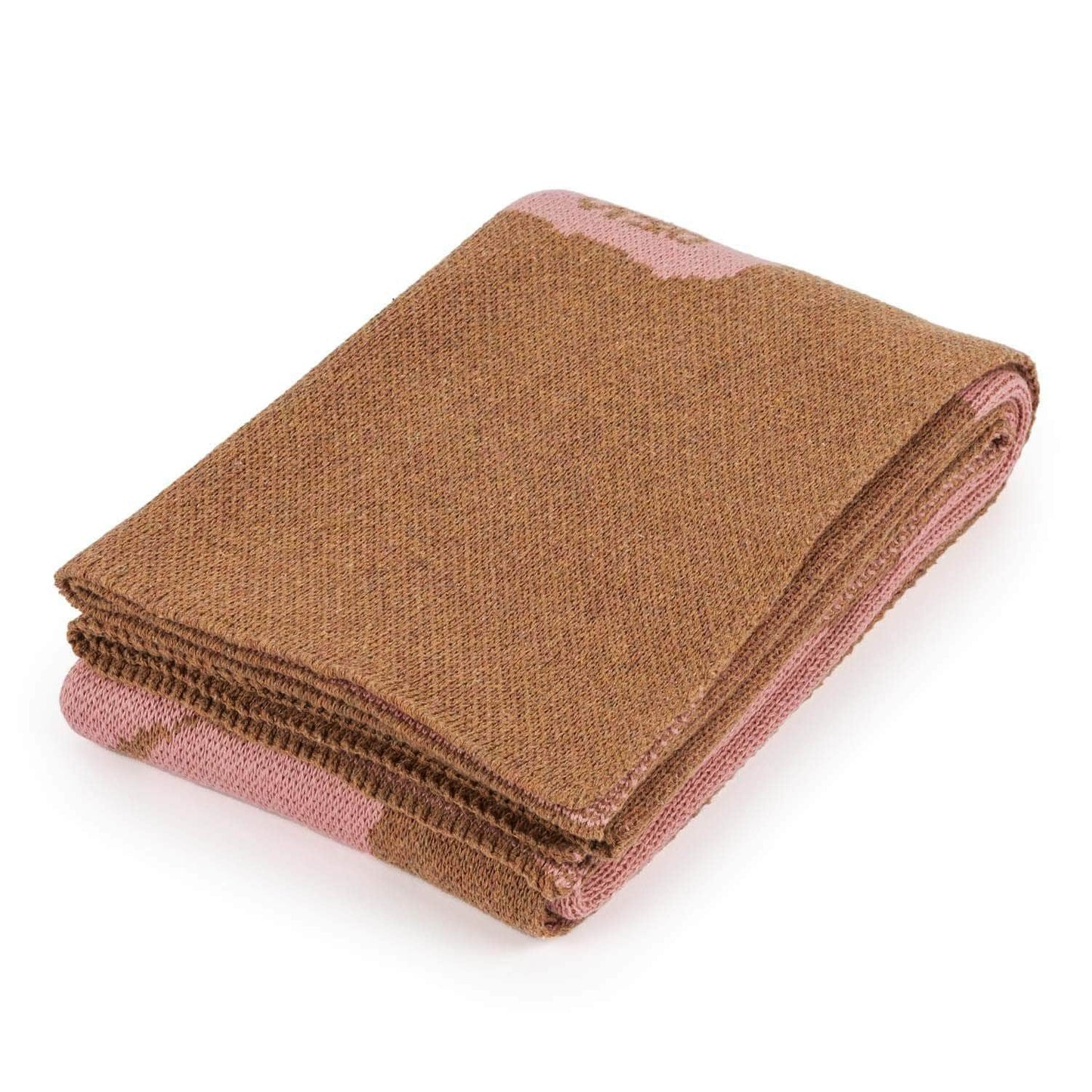 Cotton Baby Blanket Cooper and Pink