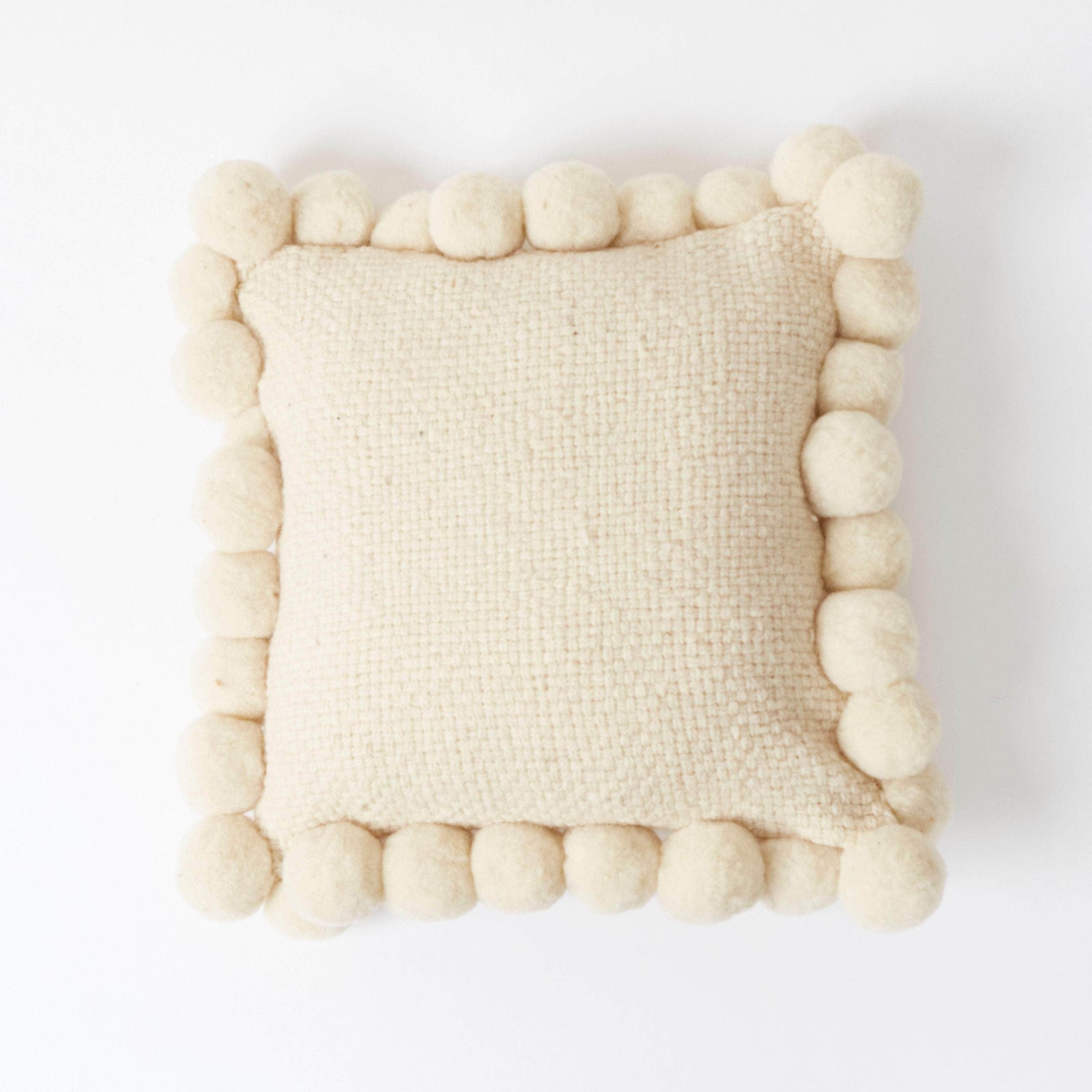 Valle Pom Pom Cushion / Square