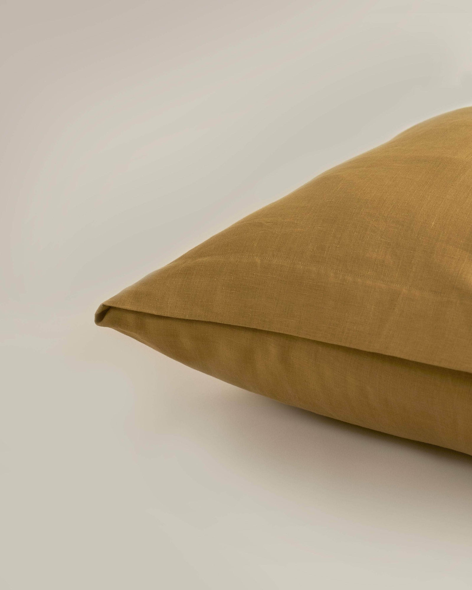 Hemp Pillowcase Pair Caramel