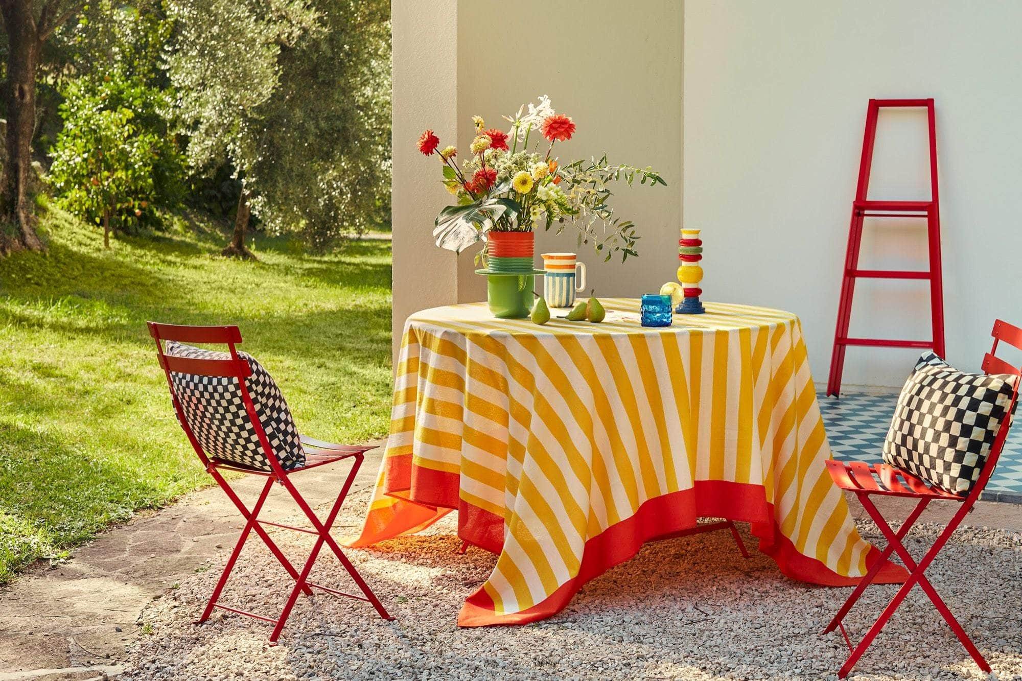 La Veste X Lisa Corti Nizam Stripes Yellow Natural