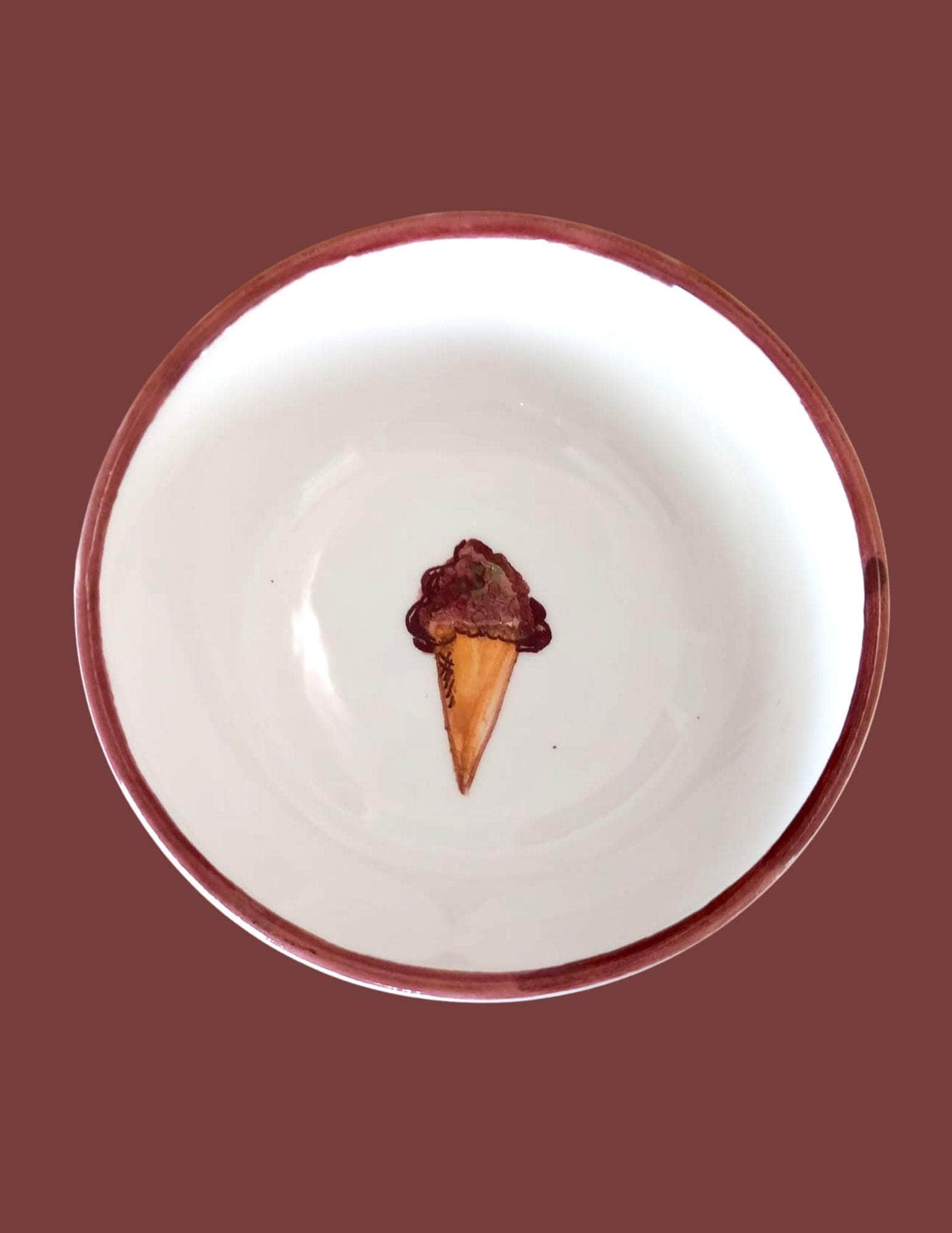 Ceramic Ice-Cream Bowls | Set Of 4