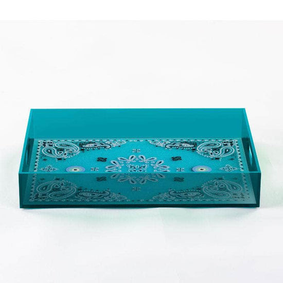 Blue Bandana Tray