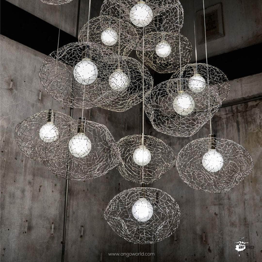 Cloud (silver) Pendant Light