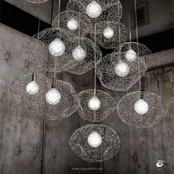 Cloud (silver) Pendant Light