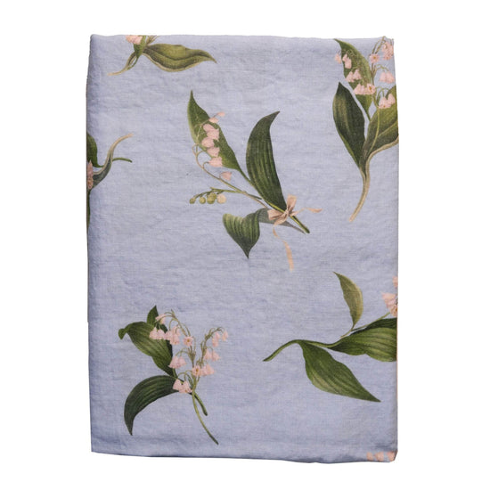Lily of The Valley Linen Tablecloth