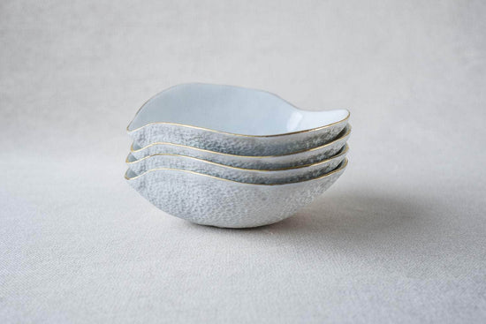 Indulge nº2 / Side Bowl / White With Gold Detail