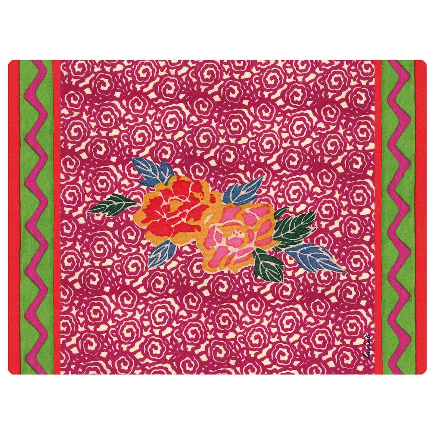 Masonite Placemat Small Spiral Design