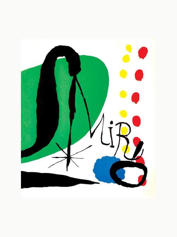 Joan Miro: His Graphic Work First Edition Book 1958