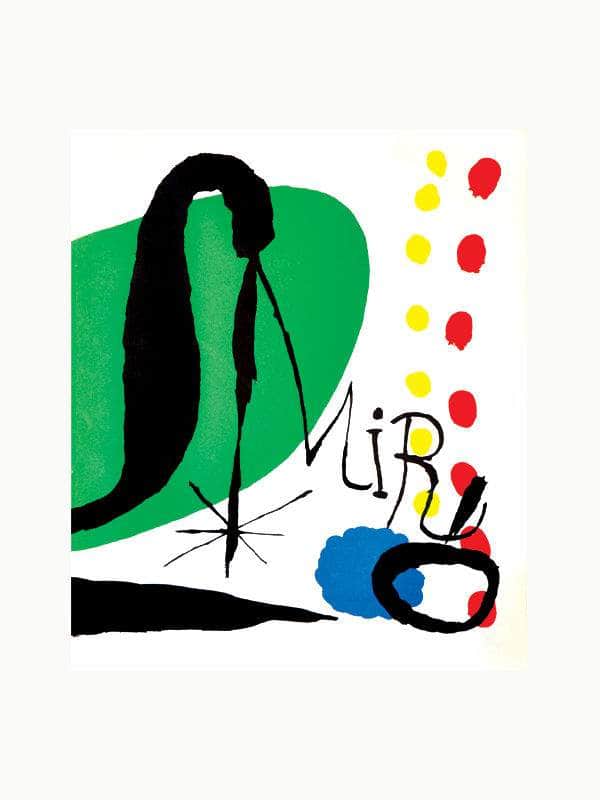 Joan Miro: His Graphic Work First Edition 1958