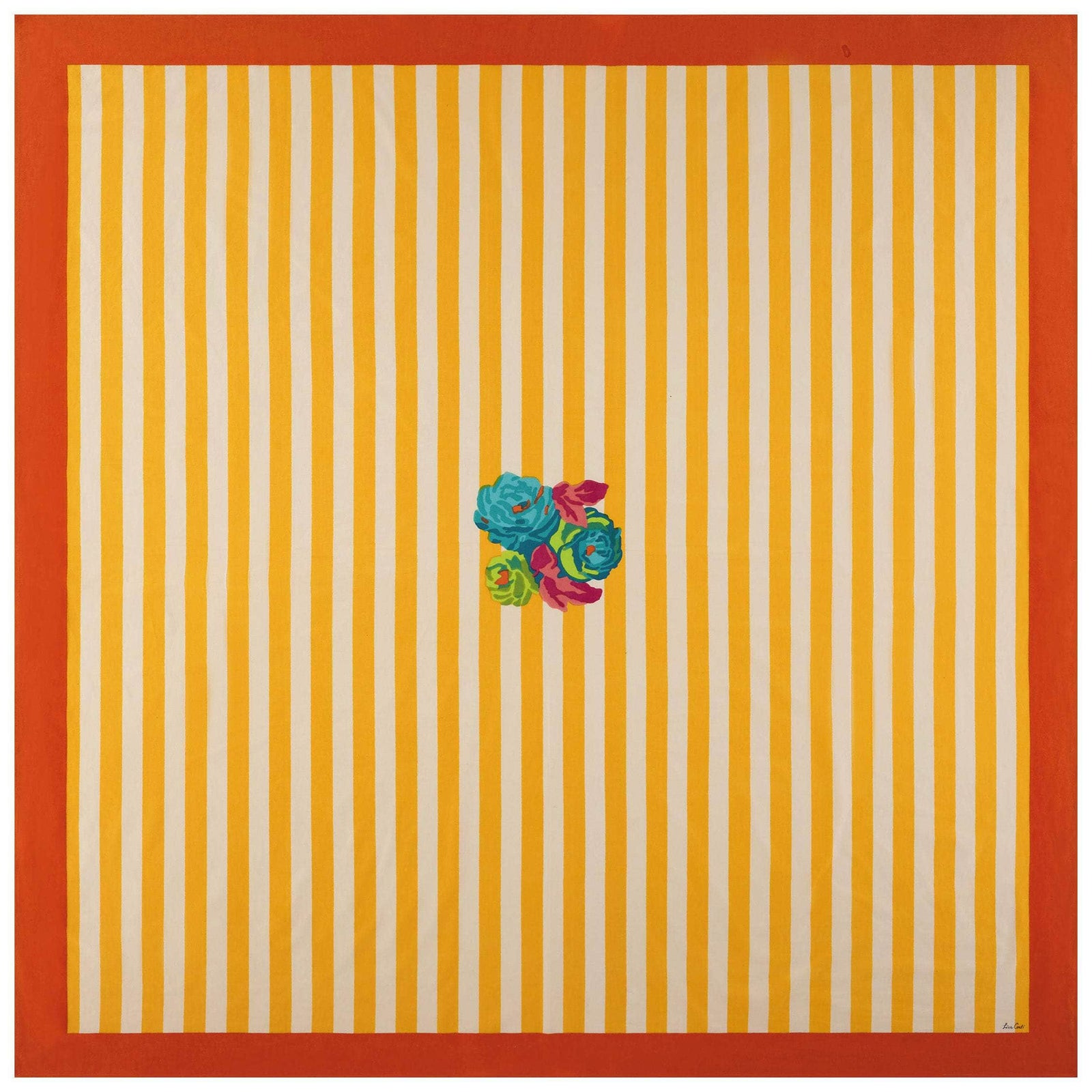 La Veste X Lisa Corti Nizam Stripes Yellow Natural