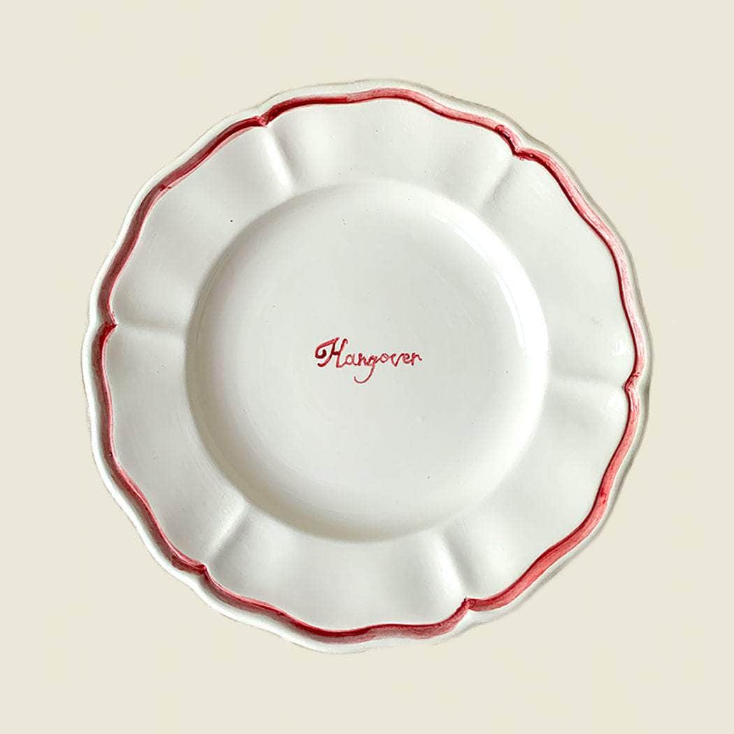 Hangover Plate - Fil Rouge Collection