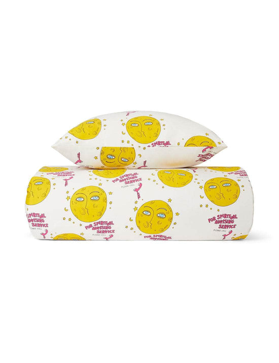 Child's Moon Print Bedding Set