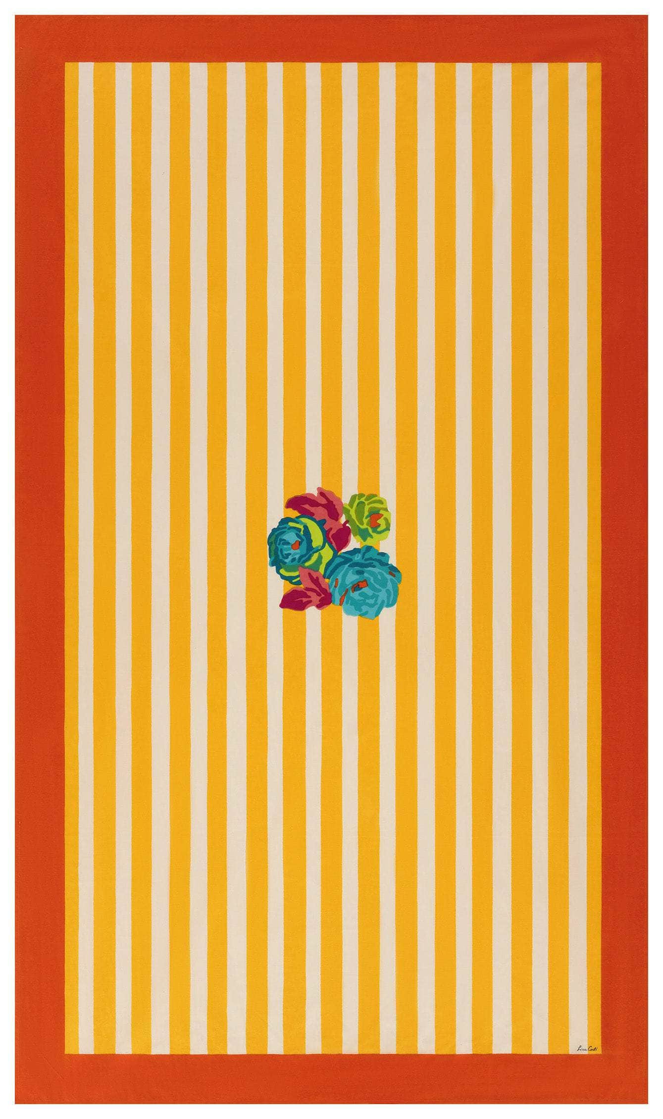 La Veste X Lisa Corti Nizam Stripes Sun Yellow Natural