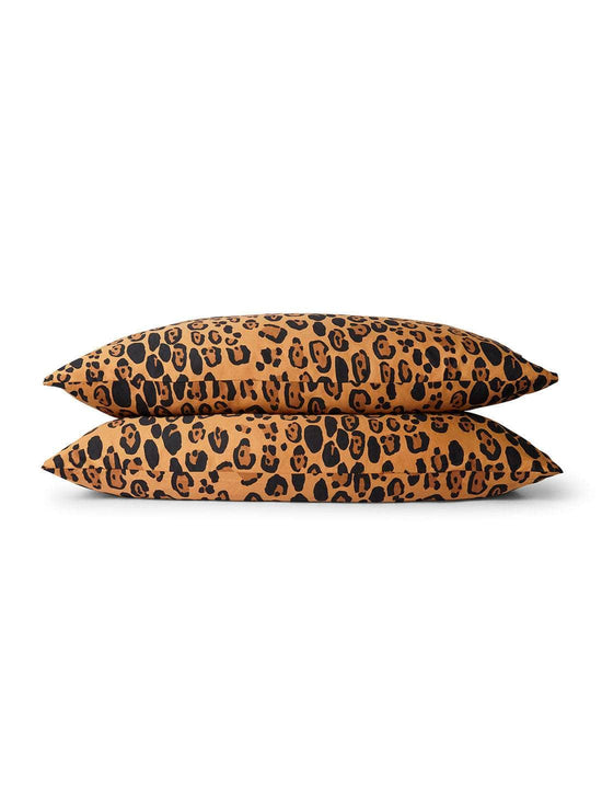 Child's Medium Leopard Print Pillowcase | Set of 2