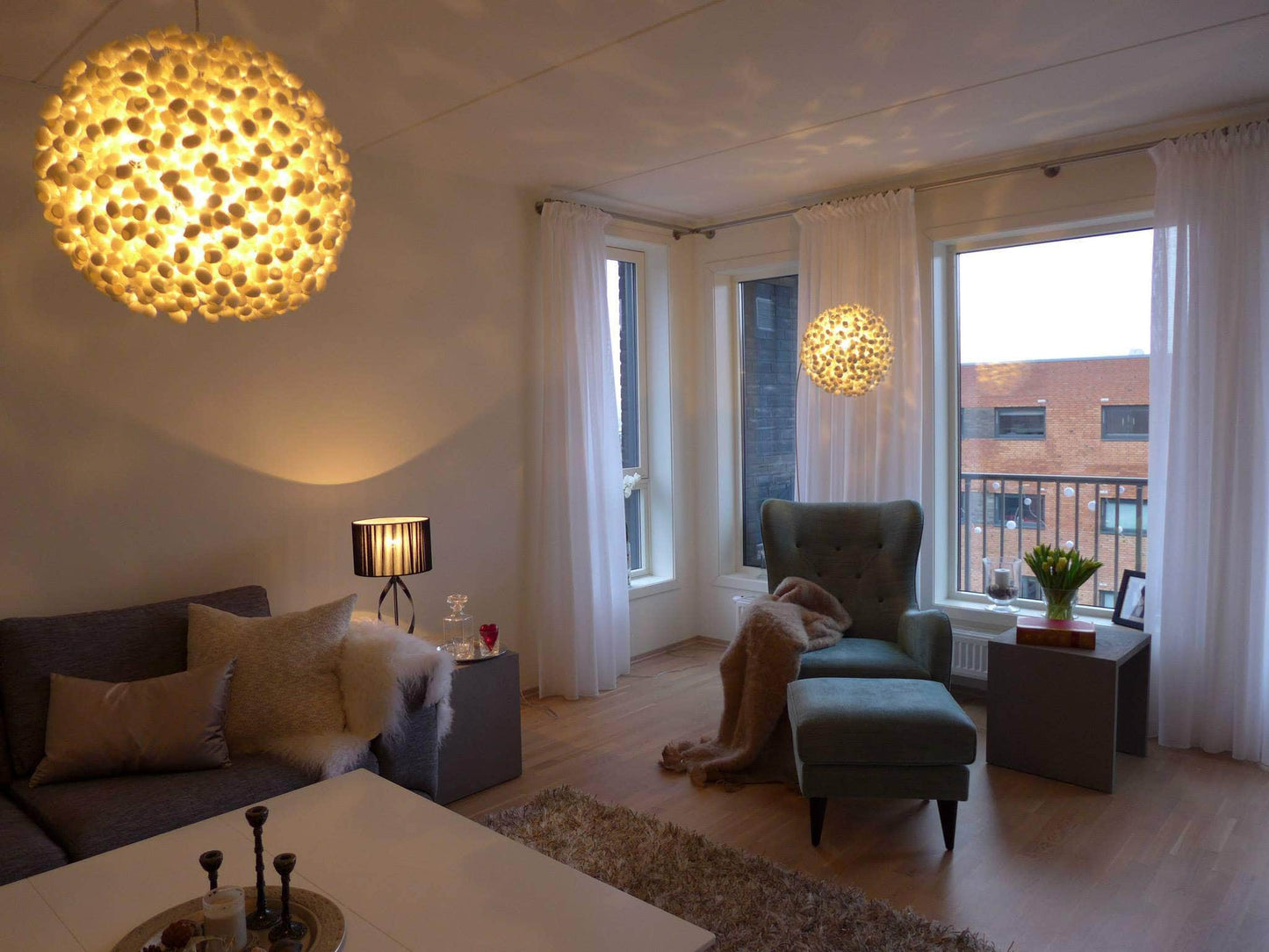 Full Moon Ceiling Light