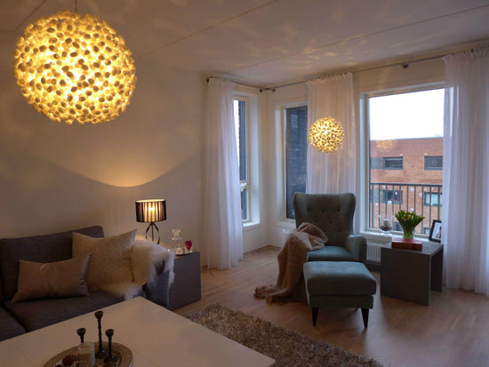 Full Moon Ceiling Light