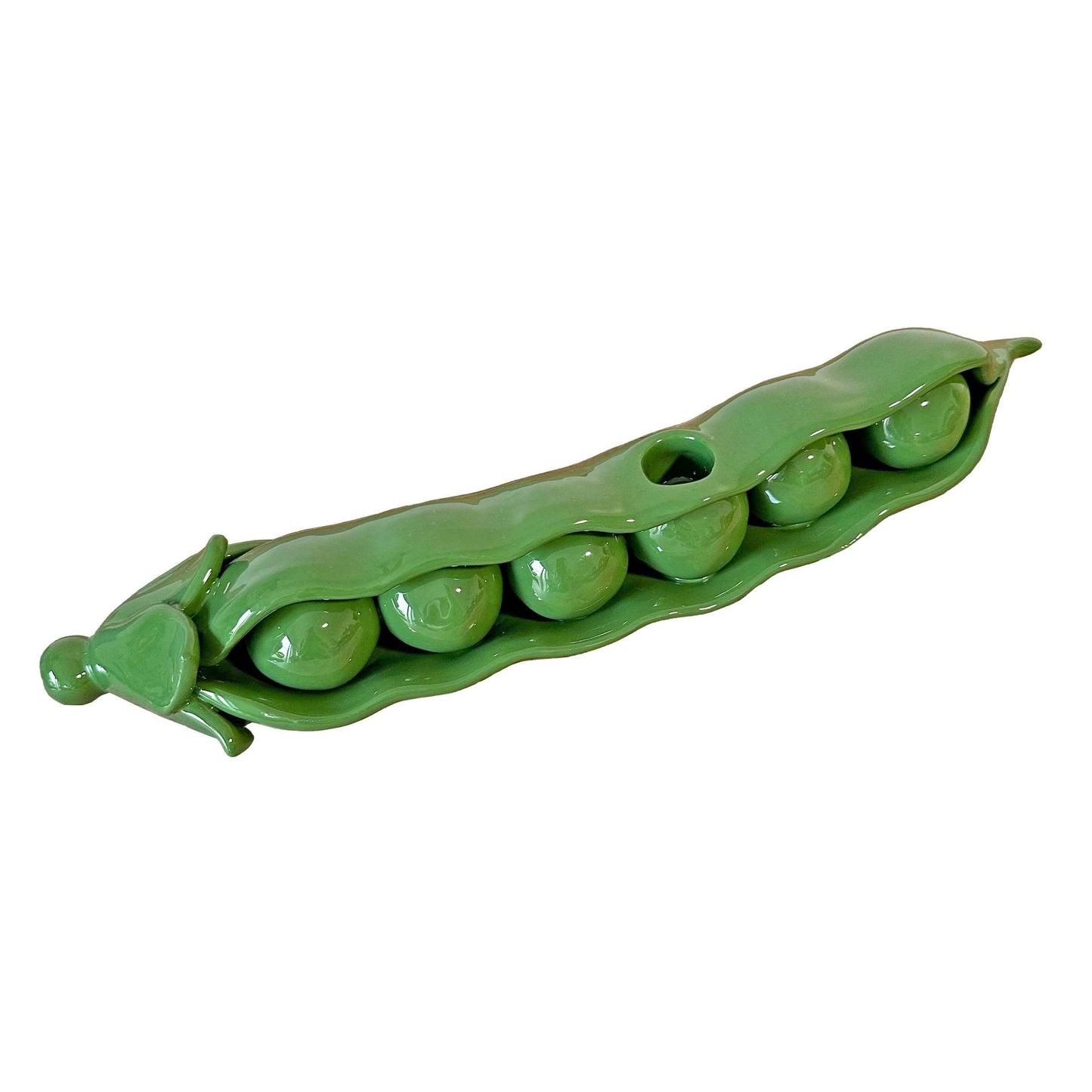 Giant Pea Candlestick Holder