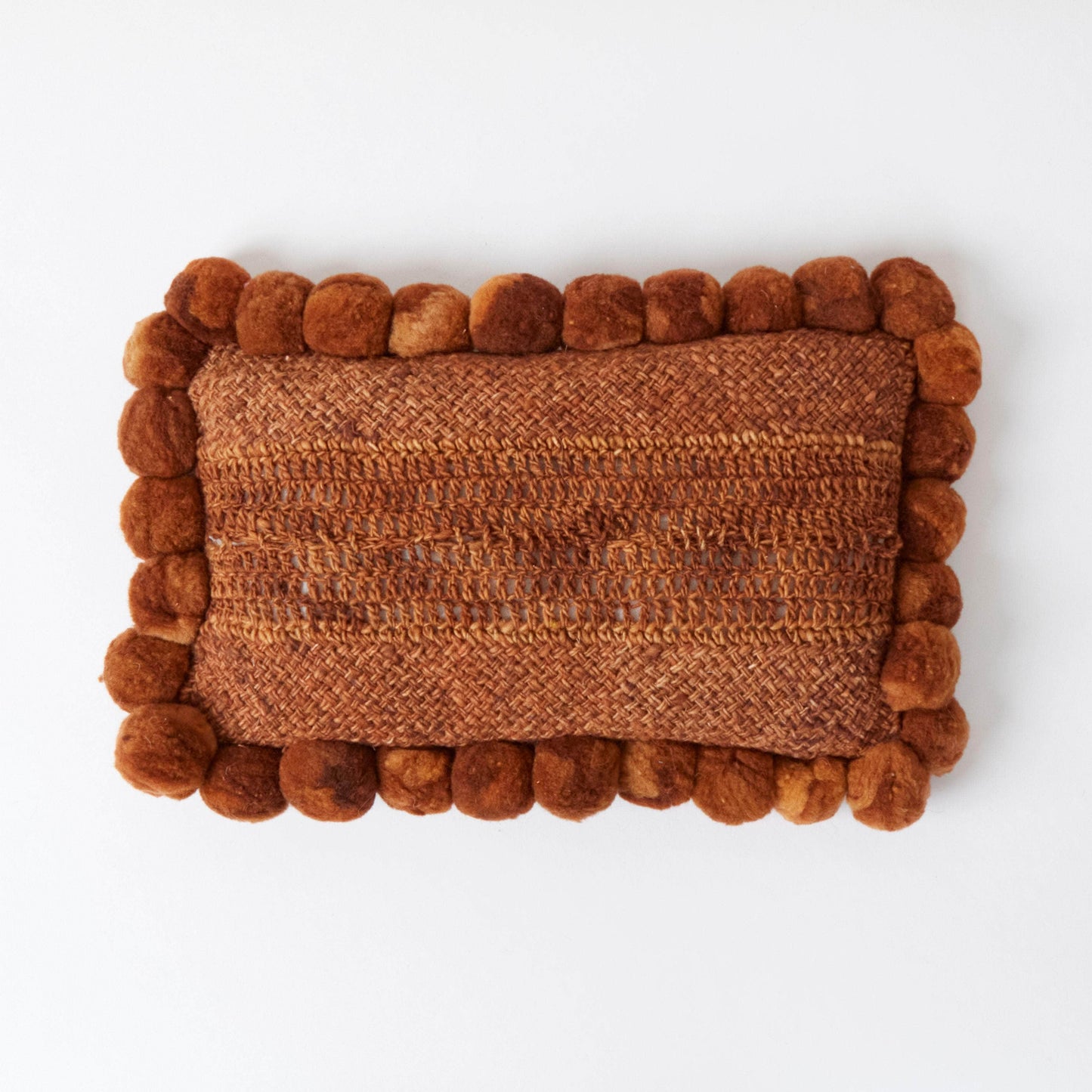 Valle Pom Pom Cushion / Rectangular