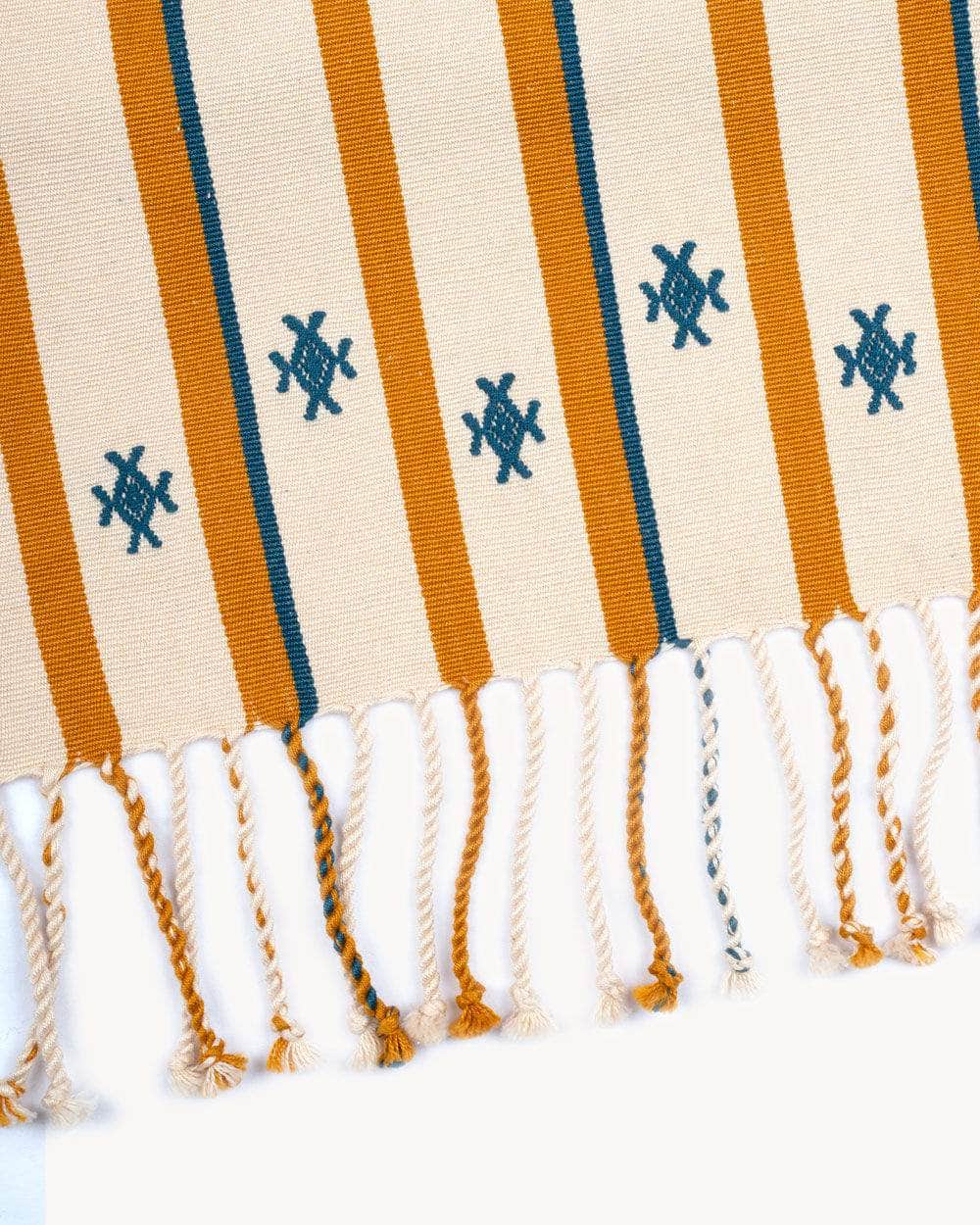 Izamna Stripe Handwoven Runner