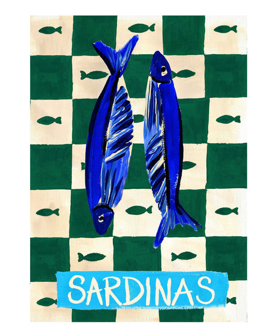 Sardinas Art Print