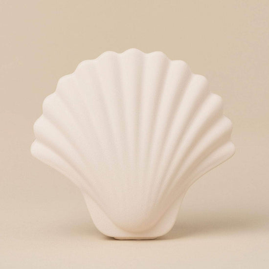 Dark Brown Seashell Vase