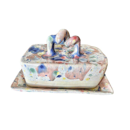 Melted Candy Wiggle Butter Dish