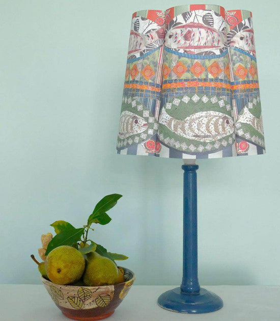 Load image into Gallery viewer, Fishy on a Dishy Lampshade
