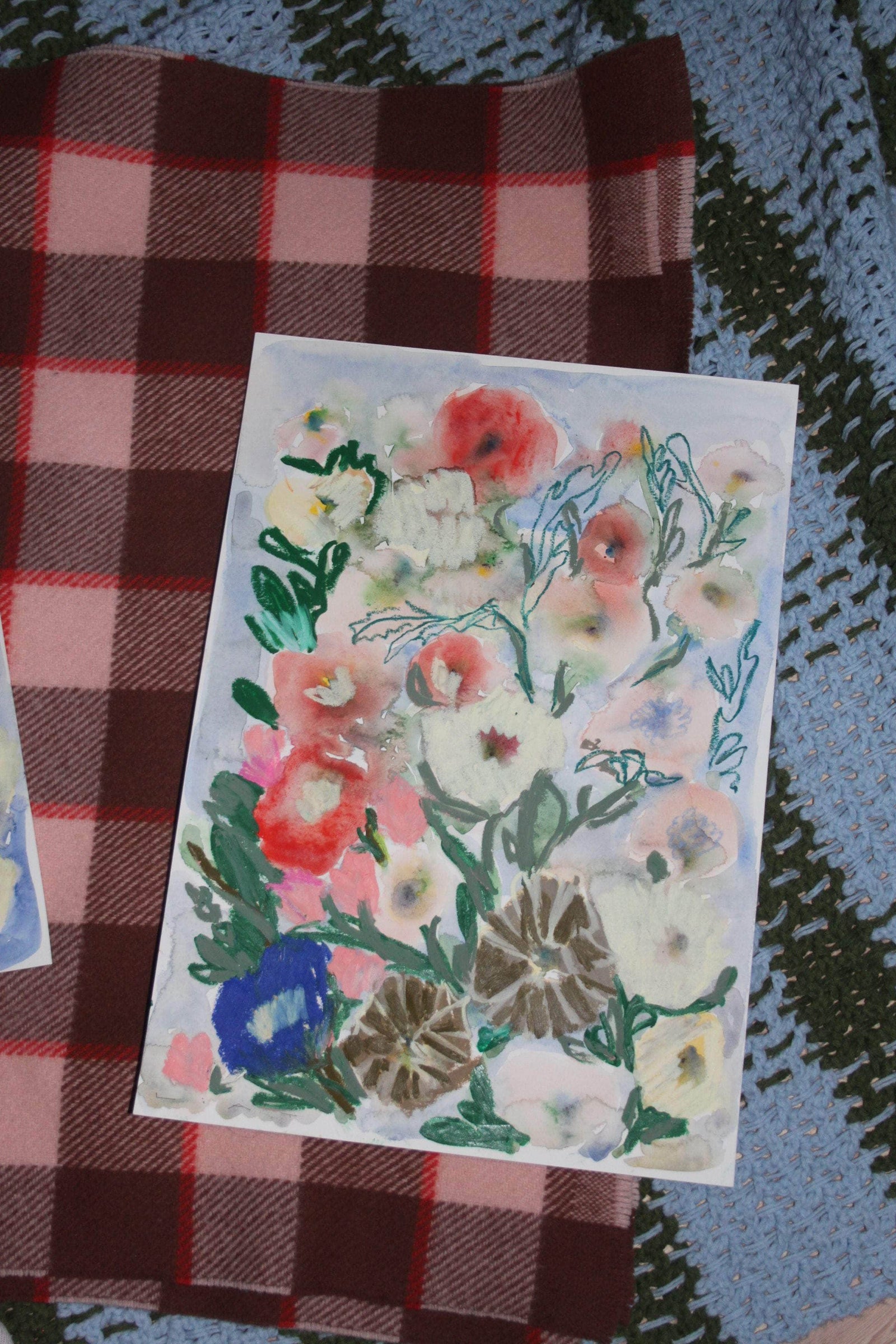 The Flower Garden - Original Painting